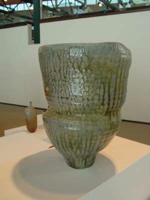 015 Olsen KMW Vase, Salz, grau